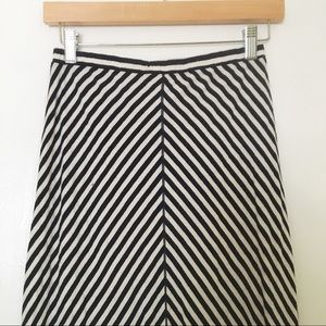 Max Studio Chevron Maxi Skirt